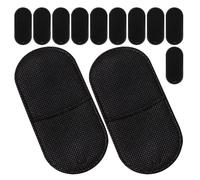 FRCOLOR 24 Pcs Black Large Glasses Eye Patches for Amblyopia, Soft Non-Woven Lazy Eye Cover for, Boys, and Adults