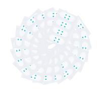FRCOLOR 240pcs Invisible Face Lifting Tape V-shaped Skin Tightening Patches for Jawline Breathable and Elastic Facial Tape for Instant Firmness and Wrinkle Reduction
