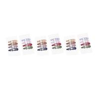 FRCOLOR 24pcs Assorted Boys and Girls Hair Clips Cute Barrettes for Girls Pure Snap Hairpins for Fine Hair