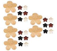 FRCOLOR 24pcs Elegant Mini Flower Hair Clips Small Claw Clips for Women Girls Sturdy Rhinestone Hair