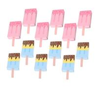 FRCOLOR 24pcs Ice Shape Candy Boxes Party Favor Supplies Biscuit Snack Containers for Friends Classmates Creative Gift Boxes with Pink and Blue Compartments for Weddings and Birthdays
