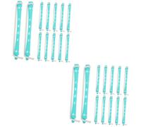 FRCOLOR 24pcs Jumbo Hair Rollers for Volume Women Hair Perm Heated Curlers Rollers Curler for Women Perm