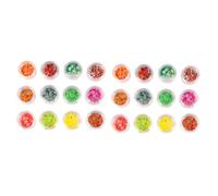 FRCOLOR 24pcs Nail Charms Diy Manicure Pieces French Manicure False Nails Ceramic Slices Decorations Polymer Clay Stickers for Women