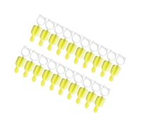 FRCOLOR 24pcs Nipple Brush Sponge Bottle Brush for Deep Cleaning Handheld Scrubbers Pacifier Cleaning Tool Bottle Nipple Cleaner