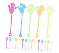 FRCOLOR 28pcs Colored for Elastic Soft Palm Stress Relief Fidget Safe Non Toxic Material Vibrant Mixed Colors for Sensory Play and Creativity Development