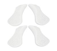 FRCOLOR 2pairs Arch Support Pads Silicone Shoe Insole Pad for High Arch Instep Support Unisex Dress Sandals Insoles