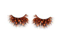 FRCOLOR 2pairs Natural Look Lashes Russian Eyelashes Glue Lashes for Party Costume
