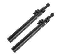 FRCOLOR 2pcs 17mm Ball Head 3/8" Threaded Extension Poles for Microphone Accessories, Compatible with Smartphone and Tablet Stands, Portable and Stable Connection for Vlog Recording