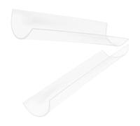 FRCOLOR 2pcs Acrylic Cake Roll Making Tools with U-Shaped Design Simplifies The Process and No Easy Deformation Multi-Function Cake Roll Stand and Home Baking