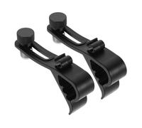 FRCOLOR 2pcs Adjustable Drum Rim Mic Clips Shockproof Microphone Clamp for Drum and Percussion Instruments Vibration Isolation Mount for Professional Recording and Playing