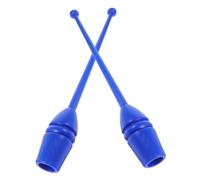 FRCOLOR 2pcs Artistic Gymnastics Stick Colored Resin Dance Poles for Adult Training and Safe Gymnastics Prop for Dance Fitness Suitable for Energetic Performances and Gym Clubs
