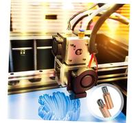 FRCOLOR 2pcs Bi-metal Heatbreak Throat Tube for Printer Copper Alloy Heat Insulation Printer Part with Smooth Surface Reliable Filament Melting and Anti-clogging for Enhanced Printing