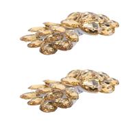 FRCOLOR 2pcs Bow Shoe Clips for Heels Rhinestone Alloy Decorative Accessories Elegant Rhinestone Design Golden Versatile Decoration Party DIY Craft