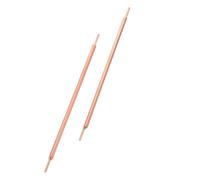 FRCOLOR 2pcs Copper Spot Welding Tips Mini Flat-Head Electrode Nozzle 3x100x1.5mm for Battery Spot Pen Welder Replacement Industrial Welding Accessories