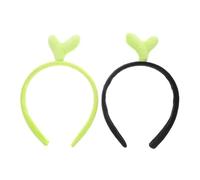 FRCOLOR 2pcs Cute Bean Sprout Hairband Headband Bean Sprout Funny Headpin for Women Sweet Headwear for Girls Cosplay Party Ornaments