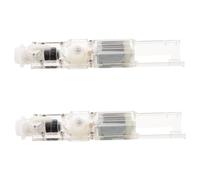 FRCOLOR 2pcs Dc Brushless Water Flosser Pump Core Clear Plastic Irrigation Replacement with High Pressure Piston Technology for Professional Oral Cleaning