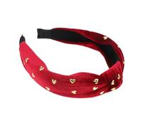 FRCOLOR 2pcs Delicate Knot Headband Festive Party Hot Drilling Headdress for Friends