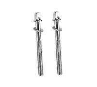 FRCOLOR 2pcs Drum Screws Long Metal Fastener for Drum Tension Screws Includes Washer Accessory