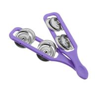 FRCOLOR 2pcs Educational Music Toys for Boys and Girls Hand Bells and Cymbals Bright Finish for Artistic Exploration