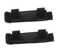 FRCOLOR 2pcs Elasticated Belt for Cutlery Adaptive Cuff for Disabled Adults Secure Grip for Utensils One Handed Gadgets