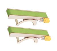 FRCOLOR 2pcs Electric Conveyor Belt Kit DIY Assembly Stem Educational Small Automatic Conveyor Model for Preschool and School Hands Learning