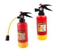 FRCOLOR 2Pcs Fire Extinguisher Toy for Boys and Girls Inflatable Water Shooter Fun Summer Beach Play for Boys and Girls Interactive Water Plaything
