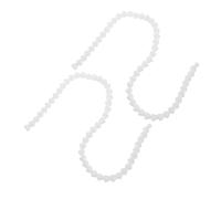 FRCOLOR 2pcs Flexible Doll Armature Skeleton Frame Silent Plastic Ball Socket Joints for Plush Models DIY Posable Long Joint Body Figures Lightweight for Crafting and Decoration