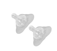 FRCOLOR 2pcs Food Grade Silicone Nipples Protective Cover Set Breastfeeding Shield Protectors for Smooth Milk Flow for Mothers Comfortable Nursing