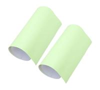 FRCOLOR 2pcs Glow in The Dark Self-Adhesive Phosphorescent Vinyl Film 30x50cm for DIY Crafts, Cup Luminous Stickers, Car Safety Labels, Photoluminescent Decal for Home and Phone Case