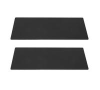 FRCOLOR 2pcs Hair Dye Tools Highlighting Boards Black Plastic Hair Coloring Paddle with Versatile Use and Minimizes Hand Fatigue for Salon and DIY Use