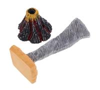 FRCOLOR 2Pcs Interactive Volcano and Tornado Model for Sand Table Realistic Natural Disaster Educational Science Tool Volcano Eruption and Tornado Display Props for and Creativity