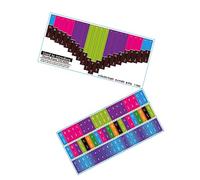 FRCOLOR 2pcs Kalimba Note Stickers Keys Thumb Piano Scale Decals Easy Install Lightweight Musical Keyboard Labels for Learning Accuracy and Music Guidance