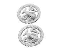 FRCOLOR 2PCS Lawyer Lapel Pin Scale of Justice Brooch for Men Women Law Students Alloy Badge for Suits Coats Shirts Professional Legal Lawyers Judges