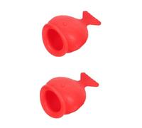 FRCOLOR 2pcs Lip Suction Plumper Silicone Lip Plumping Tool Plumper Enhancer Portable Fish Shape for Women