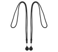 FRCOLOR 2pcs Magnetic Microphone Lanyard Clip Accessory for Button Lapel Microphones Compatible with Mammoth and Similar Models and Lightweight for Secure Attachment