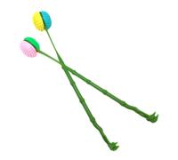 FRCOLOR 2pcs Massage Hammer for Back Scratcher Long Handle Back Massager Portable