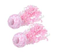 FRCOLOR 2pcs Mermaid Hanging Jellyfish Paper Lanterns Lightweight Ocean Theme Party Decorations for Birthday Safe Paper Nautical Ornaments for Bedroom and Indoor Decor