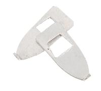 FRCOLOR 2pcs Metal Violin Bow Tips Pads for Violin Bow Fittings Replacement Parts for Stringed Instruments Beginner