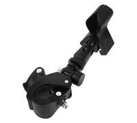 FRCOLOR 2pcs Microphone Arm Desk Mount Clamp Adjustable Crab Clip Spring Microphone Holder Nut Mic Stand Adapter for Tabletop Studio Stage Karaoke