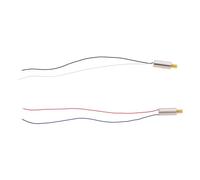 FRCOLOR 2pcs Mini Electric Motor for Quadcopter Compatible Replacement Motors Lightweight No Plug Required for Drone Performance Enhancement