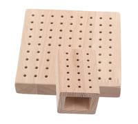 FRCOLOR 2pcs Nail Art Tool Storage Nail Storage Organizer Drill Bit Organiser Box Square Display Stand Organizer for Supplies Manicure Tools Desk