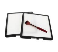 FRCOLOR 2Pcs Nail Dust Collector Filters with Brush High Efficiency Reusable Filters for Nail Art and Salon Use Convenient and Portable Design for Easy Maintenance and Clean Workspace
