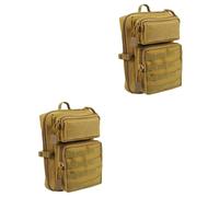 FRCOLOR 2pcs Outdoor Phone Bag Reusable Nursing Bag Pouch Small Medical for Camping and Travel