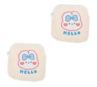 FRCOLOR 2pcs Portable Sanitary Napkin Bag Multi-Function Pouch for Girls Period Bag Travel Essential Compact Stylish