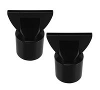 FRCOLOR 2pcs Professional Hair Styling Nozzle Blow Dryer Attachment Plastic Concentrator Nozzle for Pre-styling Salon and Home Use