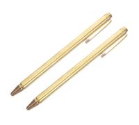 FRCOLOR 2pcs Pure Copper Portable Dowsing Rods for Water Detection Lightweight Retractable Divining Rods with Smooth Handles for Outdoor Use Easy Storage and Accurate Swinging