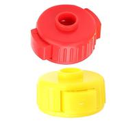 FRCOLOR 2pcs Quick Release Cymbal Nut for Drum Parts with Push-in Design, Plastic Material, Lightweight Drum Accessories Suitable for Cymbal Quick Assembly by Drummers