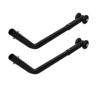 FRCOLOR 2pcs Rear Support Wheels for Wheelchair Tipping Wheelchair Stability Caster Accessory for Disabled and Elderly Users