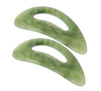 FRCOLOR 2pcs Resin Gua Sha Board for Body Ergonomic Manual Scraping Tool for Muscle Relief Face Sculpting Full Body Massage Wear-Resistant Material Comfortable Grip for Relief and
