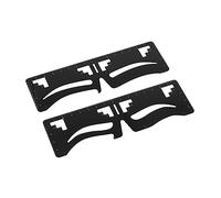 FRCOLOR 2pcs Revolution Brow for Women Precision Makeup Stencil Eyebrow Card Stylish Makeup Assist Device